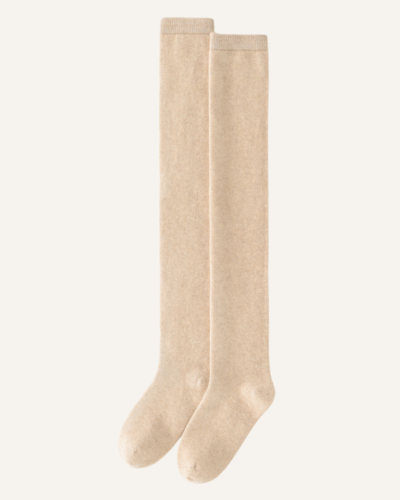 AVREN 100% Cashmere Knee-High Socks