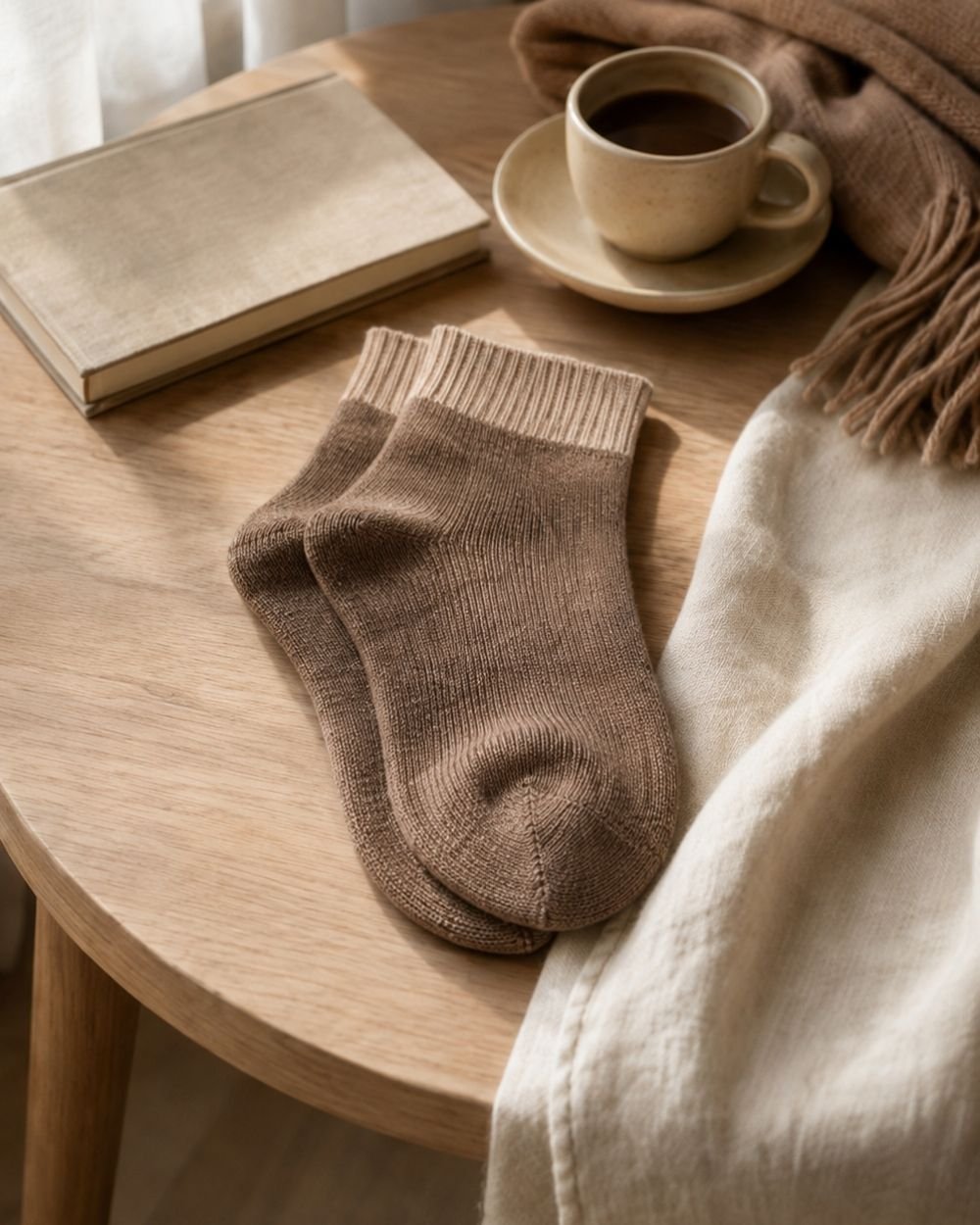 Essential Cashmere Ankle Socks - Image 11