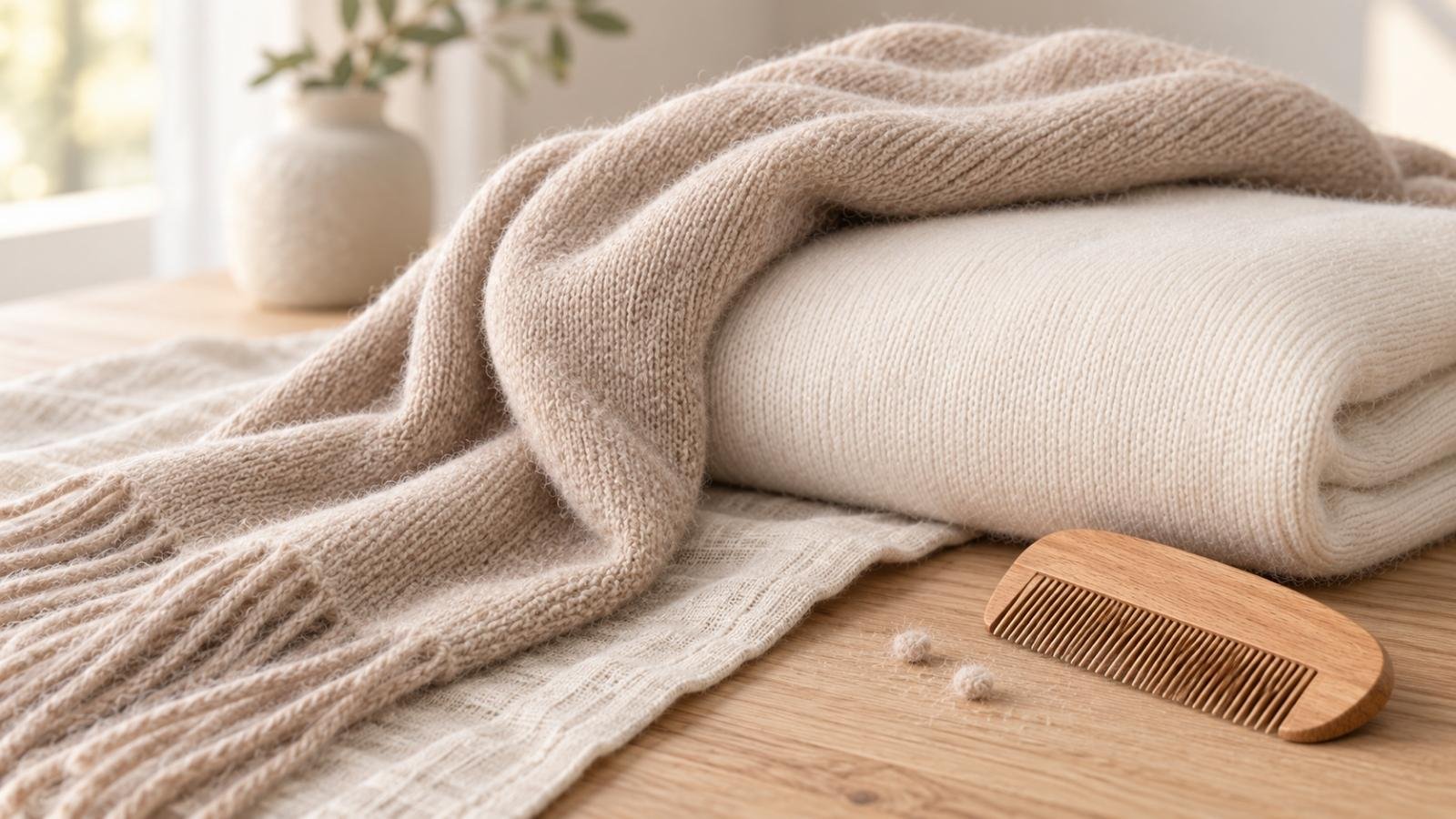 Why does cashmere pill and how to remove it safely